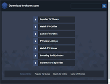 Tablet Screenshot of princeoftennis.download-tvshows.com